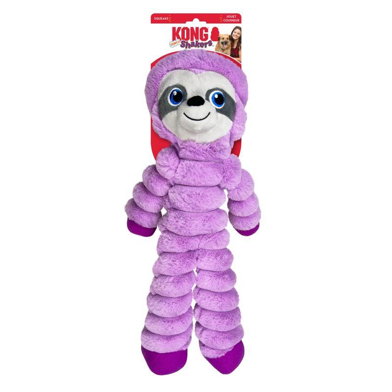 Kong Peluche PEREZOSO CRUMPLERS SHAKERS con Sonido y Crujido  (T.XL 51x20 cm) para Perros de Kong disponible en Emperrados para cuidar a tu peludo.