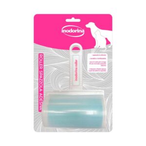 Inodorina Roller/Rodillo Quita Pelos de Silicona para Perros y Gatos de Inodorina disponible en Emperrados para cuidar a tu peludo.