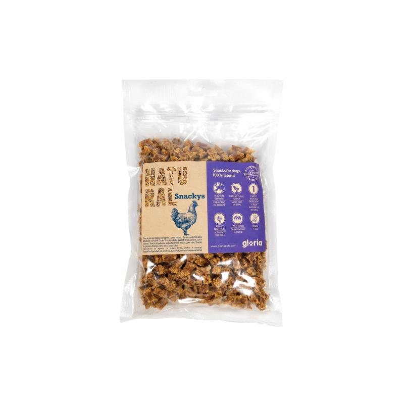 Gloriapets Snacks CUBOS DE POLLO 300 g de Gloriapets disponible en Emperrados para cuidar a tu peludo.