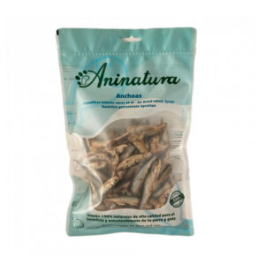 Aninatura Snacks Delikatesse ANCHOAS Secas 200 g para Perros y Gatos de Aninatura disponible en Emperrados para cuidar a tu peludo.