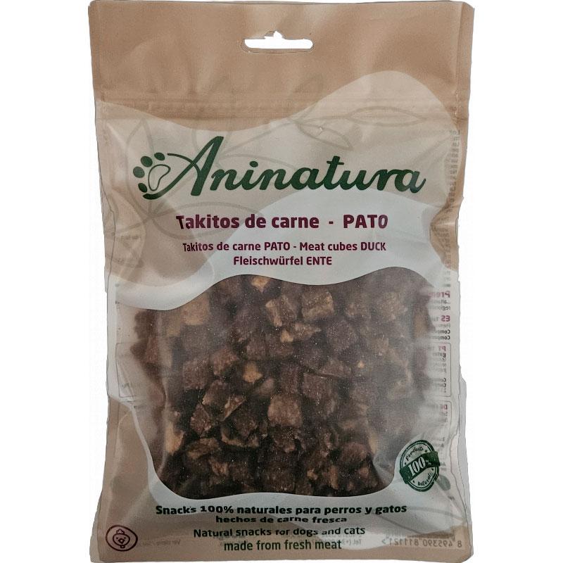 Aninatura Snacks Takitos de Carne Pura de PATO 200 g para Perros de Aninatura disponible en Emperrados para cuidar a tu peludo.