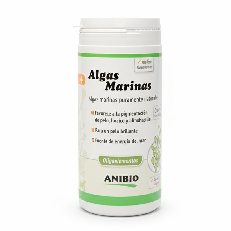 Anibio Suplemento ALGAS MARINAS (Favorece Pigmentación Pelo