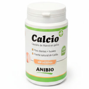 Anibio Suplemento Calcio (Cáscara de huevo en polvo) - Calcio 320 g para Perros y Gatos de Anibio disponible en Emperrados para cuidar a tu peludo.