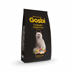 Gosbi Pienso EXCLUSIVE GRAIN FREE Chicken & Fish (Pollo y Pescado) para Gatos Adultos