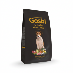 Gosbi Pienso EXCLUSIVE GRAIN FREE (Sin Cereal) Senior Medium para Perros