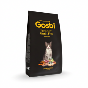 Gosbi Pienso EXCLUSIVE GRAIN FREE Chicken & Fish Kitten (Pollo y Pescado) para Gatitos