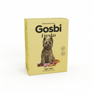 Gosbi Fresko LIGHT ADULT - Alimento Húmedo - 375 g para Perros