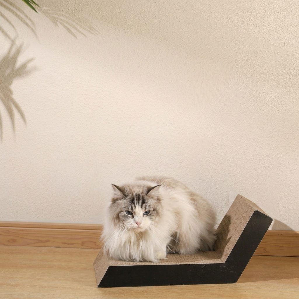 M-Pets Rascador de Cartón RENO 28x22x52 cm para Gatos - Imagen 3