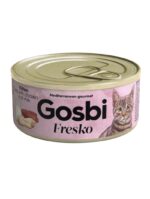 Gosbi Fresko Lata ATUN/POLLO Y LECHE - Alimento Húmedo - 70 g para  Gatos de Gosbi disponible en Emperrados para cuidar a tu peludo.