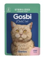 Gosbi DELICAT IBERICO - Alimento Húmedo - 70 g para Gatos Esterilizados de Gosbi disponible en Emperrados para cuidar a tu peludo.