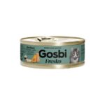 Gosbi Fresko Lata CHICKEN (Pollo con Arroz y Calabaza) - Alimento Húmedo - 70 g para Gatos Esterilizados de Gosbi disponible en Emperrados para cuidar a tu peludo.
