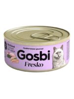 Gosbi Fresko Lata POLLO/CONEJO - Alimento Húmedo - 70 g para  Gatos Esterilizados de Gosbi disponible en Emperrados para cuidar a tu peludo.