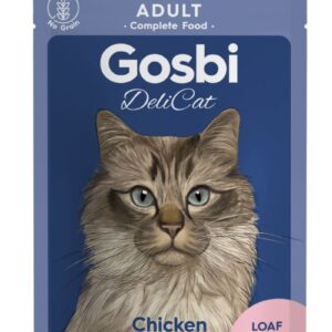Gosbi DELICAT  CHICKEN/SALMON (Pollo/Salmón) - Alimento Húmedo - 70 para Gatos de Gosbi disponible en Emperrados para cuidar a tu peludo.