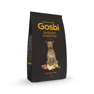 Gosbi Pienso EXCLUSIVE ADULT DUCK (Pato) MEDIUM GRAIN FREE (Sin Cereal), para Perros