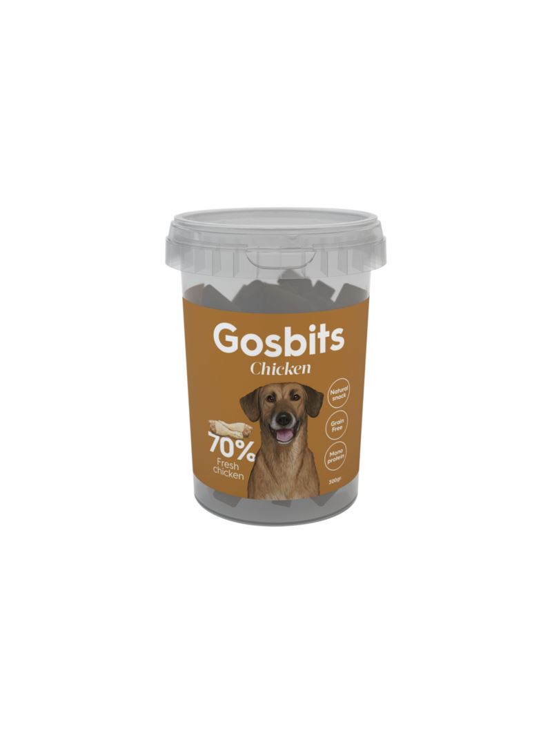Gosbits CHICKEN Snacks Barritas POLLO 300 g para Perros de Gosbi disponible en Emperrados para cuidar a tu peludo.