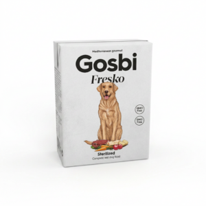 Gosbi Fresko STERILIZED - Alimento Húmedo - 375 g para Perros Esterilizados