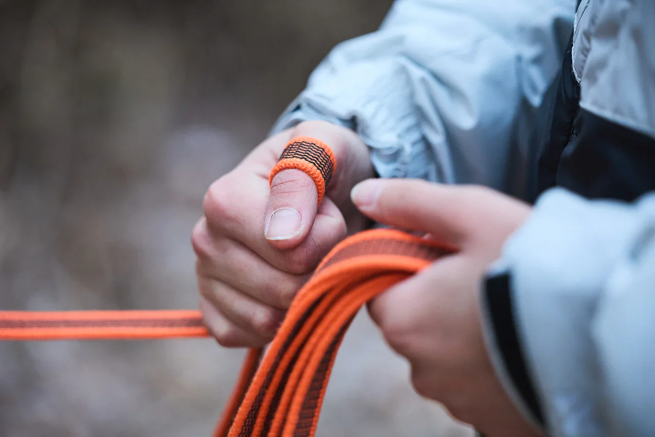 Non-Stop Friction Long Line / Correa Larga NARANJA para Perros - Imagen 7
