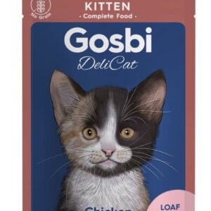 Gosbi DELICAT CHICKEN (Pollo) - Alimento Húmedo - 70 g para Gatos de Gosbi disponible en Emperrados para cuidar a tu peludo.