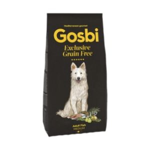 Gosbi Pienso EXCLUSIVE GRAIN FREE (Sin Cereal) Adult Fish (Pescado) MEDIUM para Perros