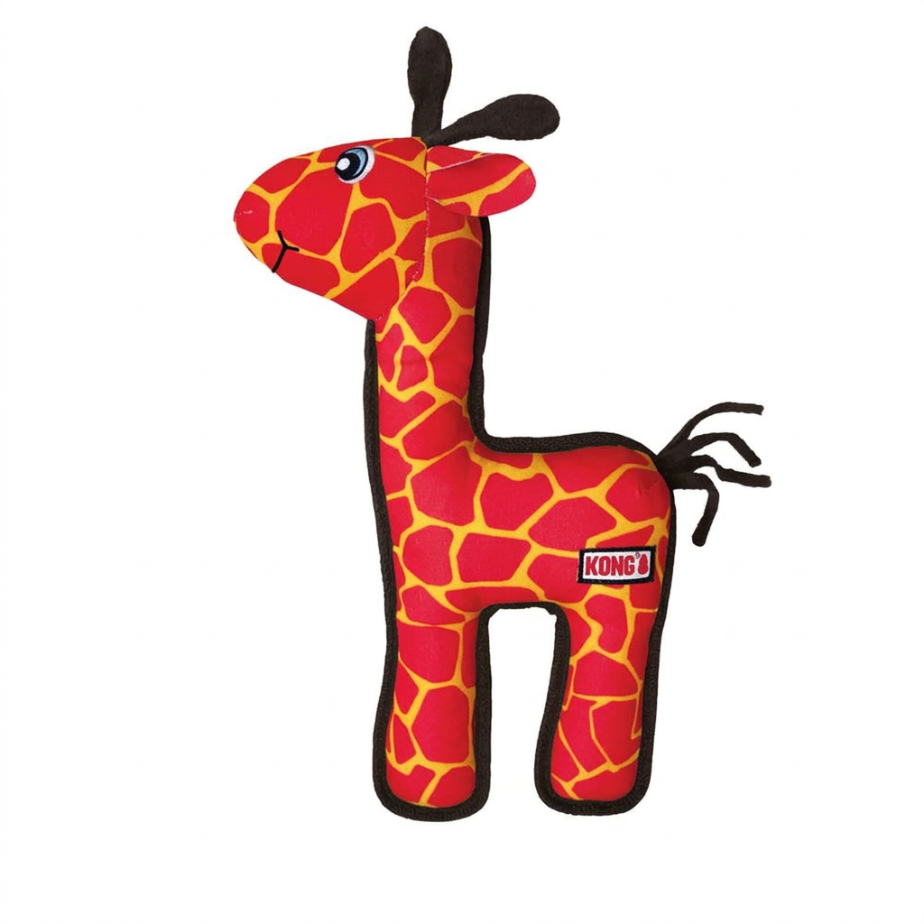 Kong Peluche JIRAFA (Ballistic Giraffe) con Sonido T.M/L (33x22 cm) para Perros - Imagen 2
