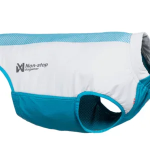Non-Stop Cooling Pull-On Vest / Chaleco Refrescante GRIS CLARO Y TURQUESA para Perros