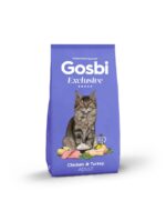 Gosbi Pienso EXCLUSIVE CHICKEN/TURKEY (Pollo/Pavo) 6 kg para Gatos de Gosbi disponible en Emperrados para cuidar a tu peludo.
