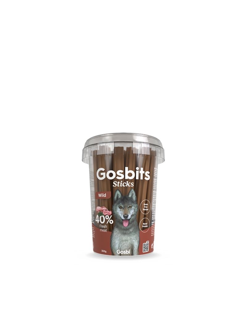 Gosbits WILD Snacks Barritas CODORNIZ