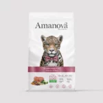 Amanova Pienso STERILISED CAT SALMÓN Deluxe Y QUINOA (bajo en cereal) para Gatos Esterilizados