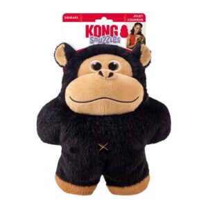 Kong Pelcuhe GORILA Snuzzles con Sonido T.XL (30x25 cm) para Perros