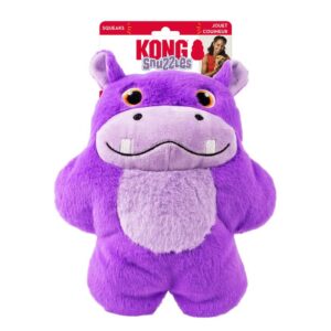 Kong Pelcuhe HIPPO Snuzzles con Sonido T.XL (30,5x25 cm) para Perros