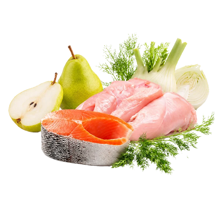 Puromenu Menú COCINADO Pollo y Salmón Delice para Perros - Imagen 2