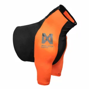 Non-Stop Protector Half Suit PRO / Camiseta Técnica NARANJA Y NEGRA para Perros