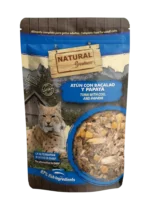 Natural Greatness Alimento Completo Húmedo - Atún con Bacalao y Papaya (Alternativa al Barf) 70g para Gatos Adultos