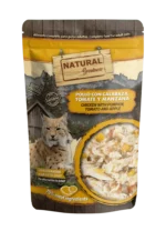 Natural Greatness Alimento Completo Húmedo - Pollo con Calabaza, Tomate y Manzana (Alternativa al Barf) 70g para Gatos Adultos