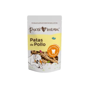 Puromenu Snacks Bolsa Patas de Pollo 150 g para Perros