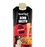 YowUp Caldo de Huesos de Ternera con vegetales y jengibre 250 ml para Perros